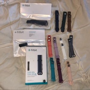 fitbit alta HR bands and tracker